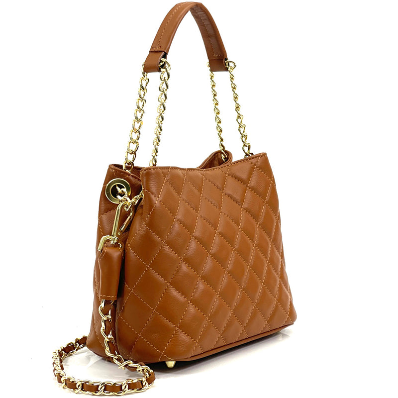 Sabrina leather shoulder bag-12