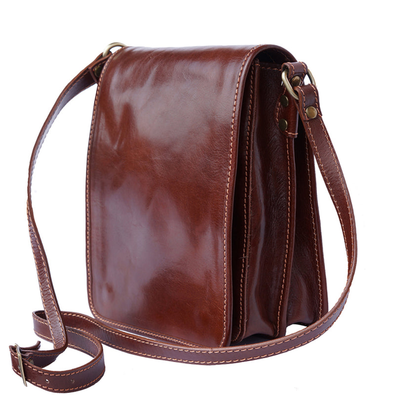Mirko leather Messenger bag-4