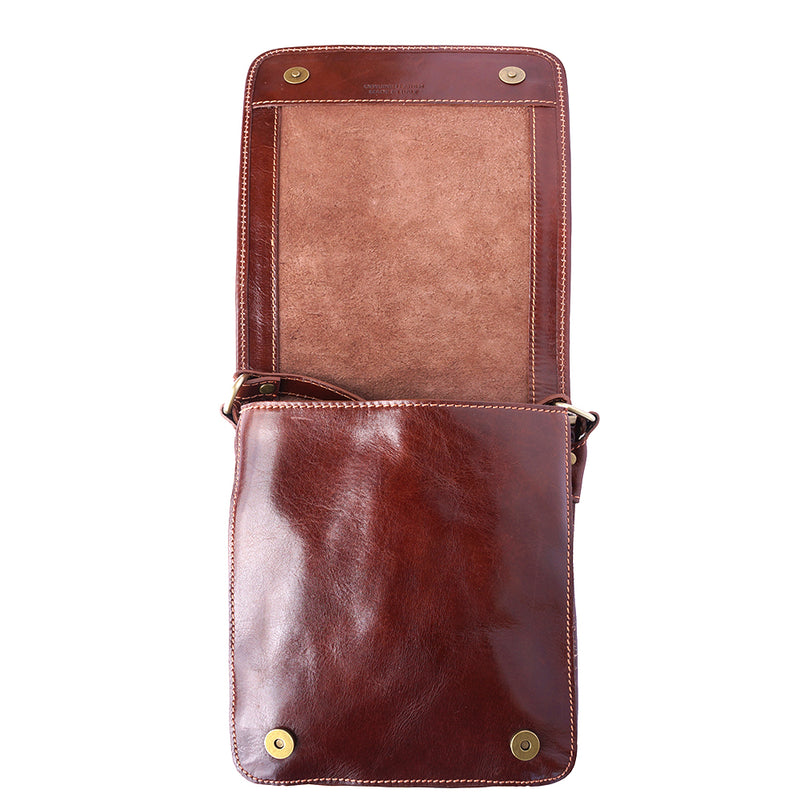 Mirko leather Messenger bag-5