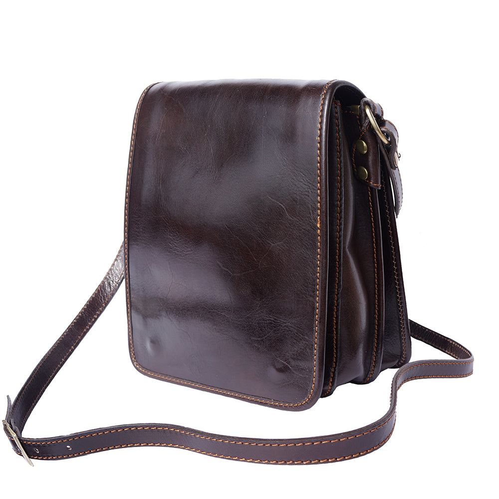 Mirko leather Messenger bag-27
