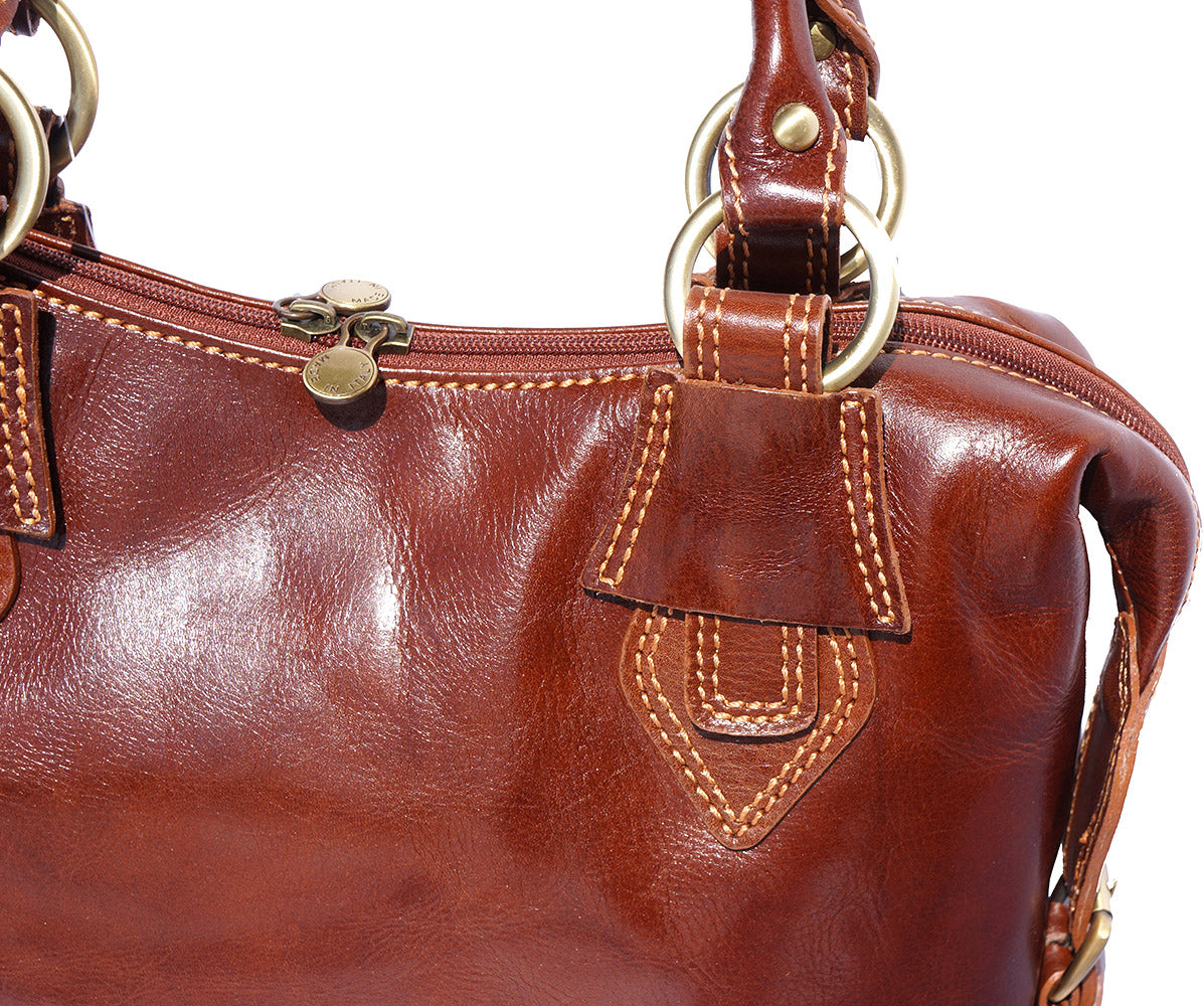 Ornella leather Handbag-22
