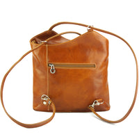 Cloe V leather shoulder bag-18