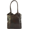Cloe V leather shoulder bag-39