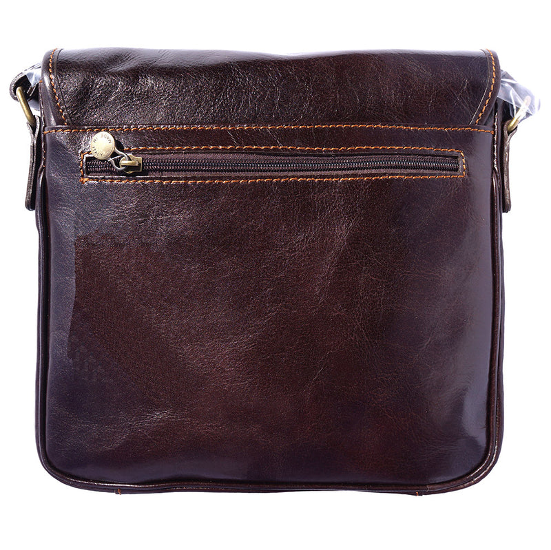 Christopher Messenger bag in cow leather-0