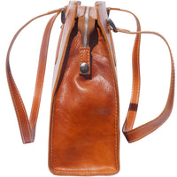Verdiana leather shoulder bag-1