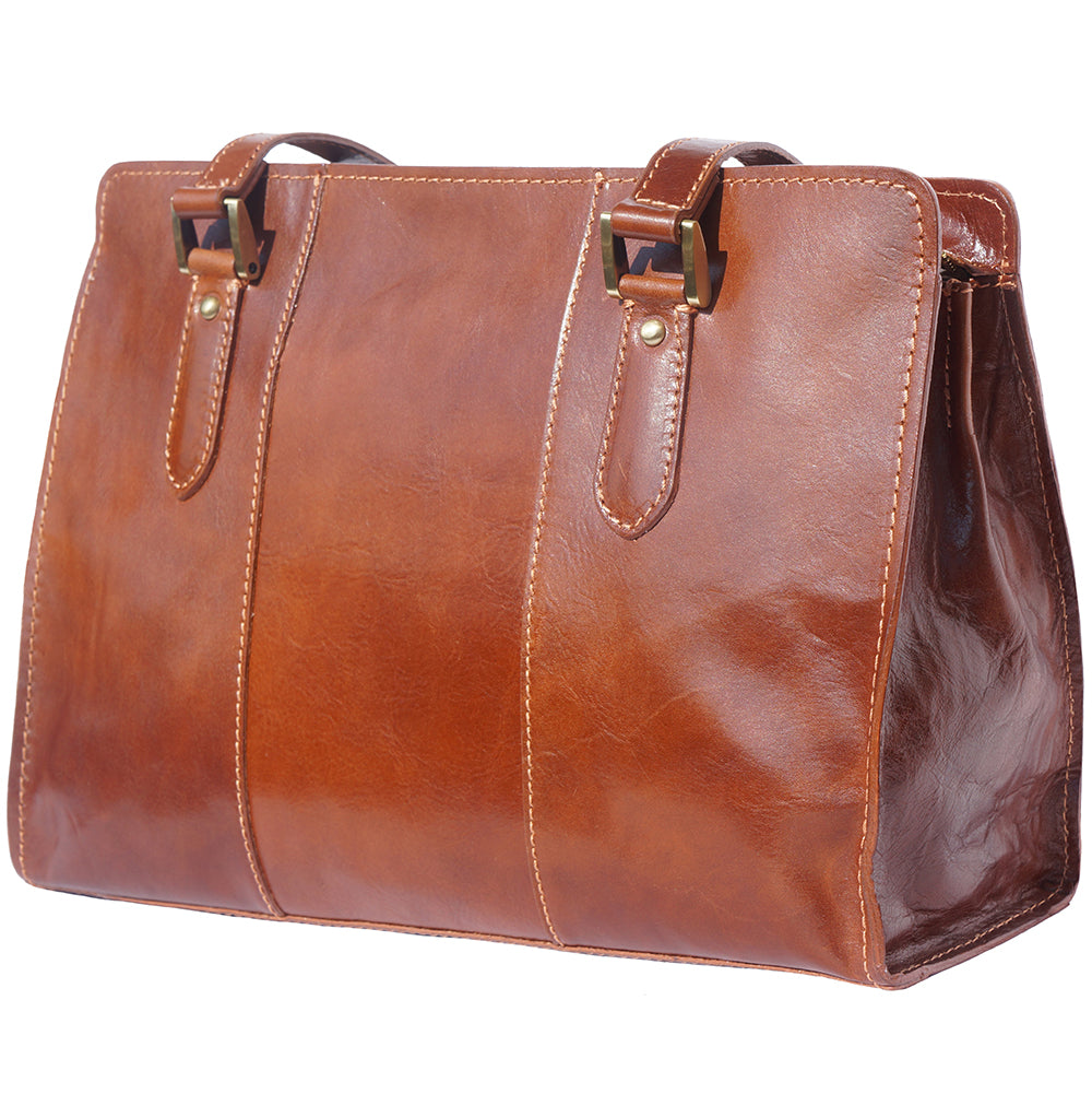 Verdiana leather shoulder bag-4