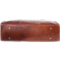 Verdiana leather shoulder bag-6
