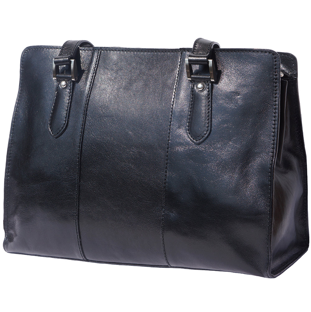 Verdiana leather shoulder bag-8