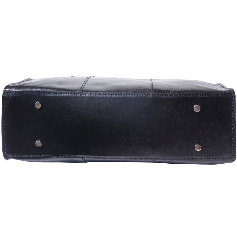 Verdiana leather shoulder bag-10