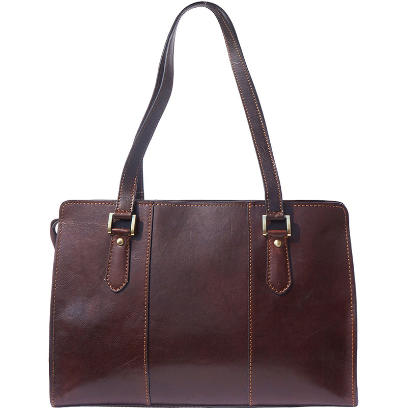 Verdiana leather shoulder bag-23