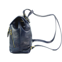 Luminosa Leather Backpack purse-25