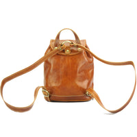 Luminosa Leather Backpack purse-14