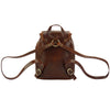 Luminosa Leather Backpack purse-3