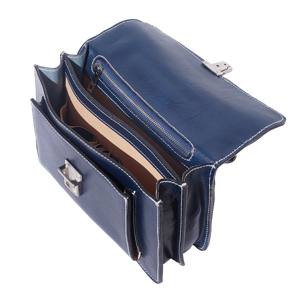 Lucio Mini leather briefcase-3