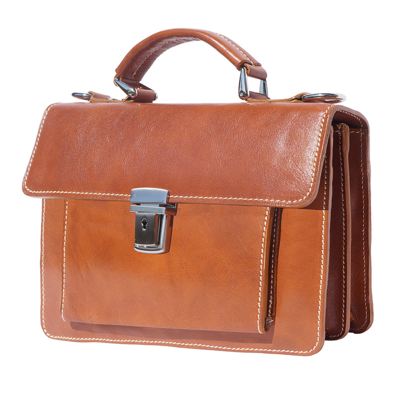Lucio Mini leather briefcase-5
