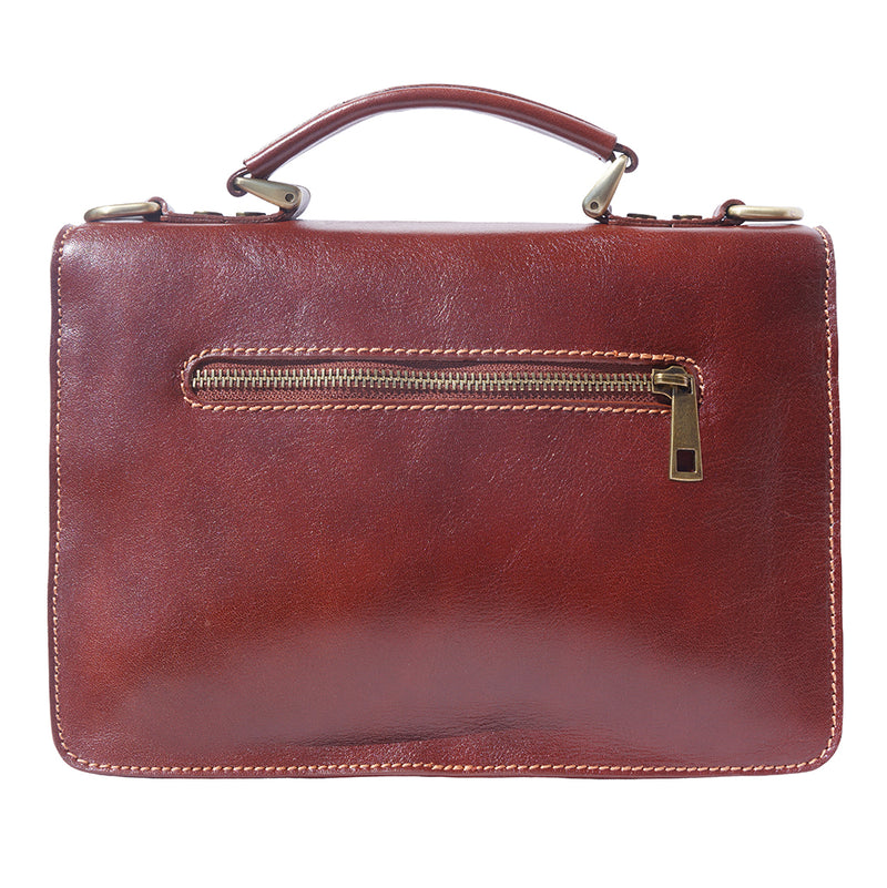 Lucio Mini leather briefcase-11