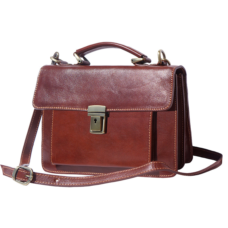 Lucio Mini leather briefcase-12