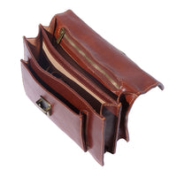 Lucio Mini leather briefcase-13