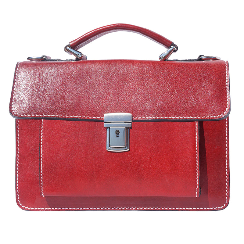 Lucio Mini leather briefcase-34