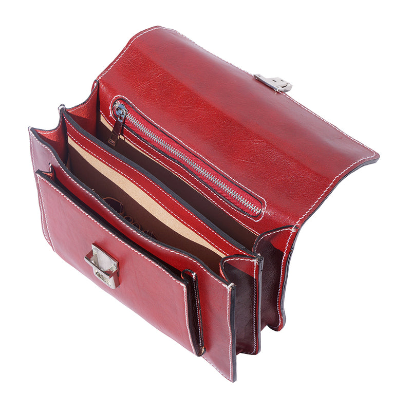 Lucio Mini leather briefcase-23
