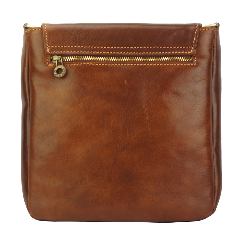 Messenger Amico with genuine leather-10