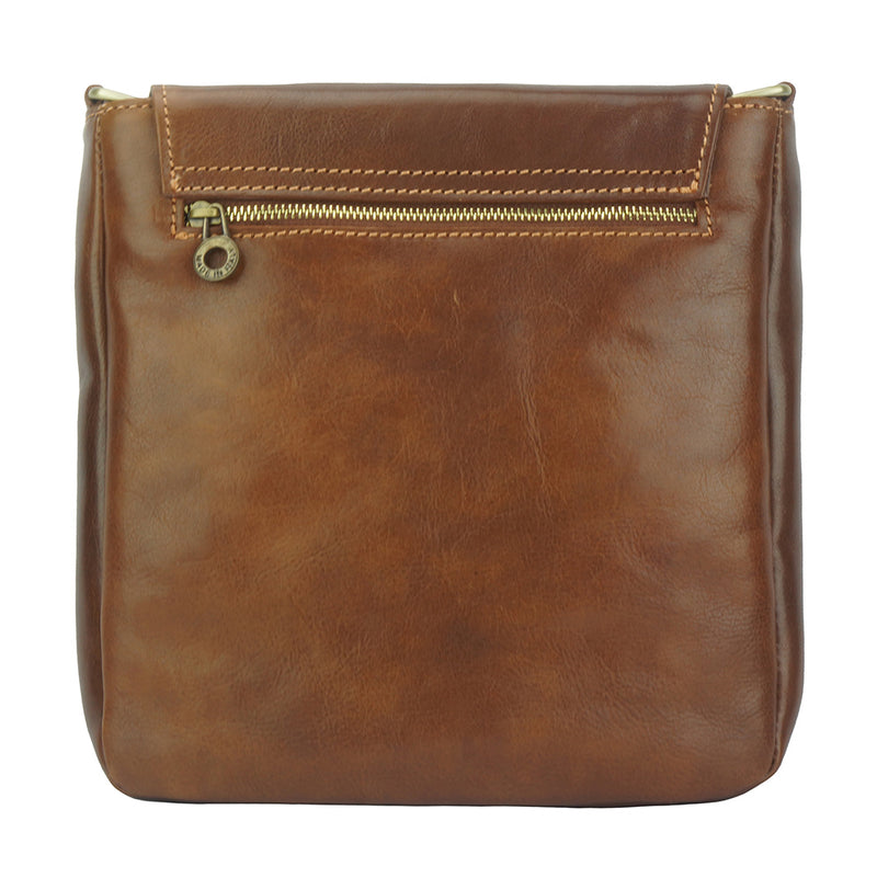Messenger Amico with genuine leather-0