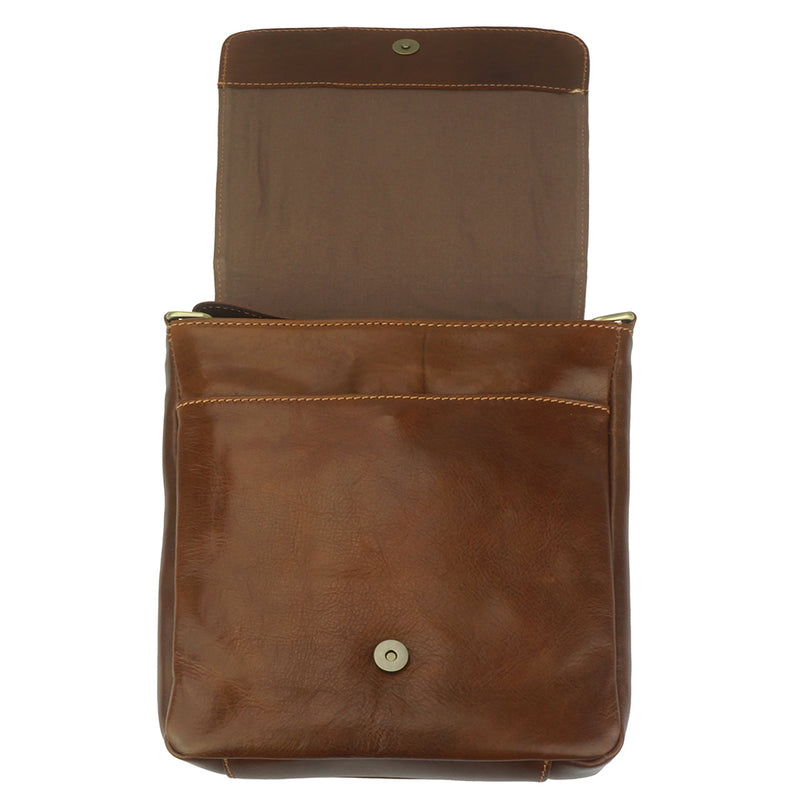 Messenger Amico with genuine leather-2