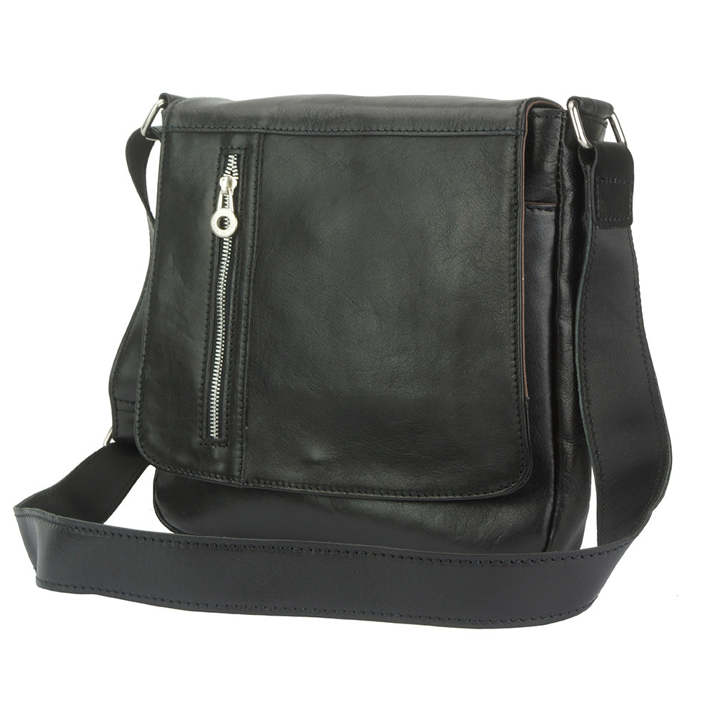 Messenger Amico with genuine leather-18