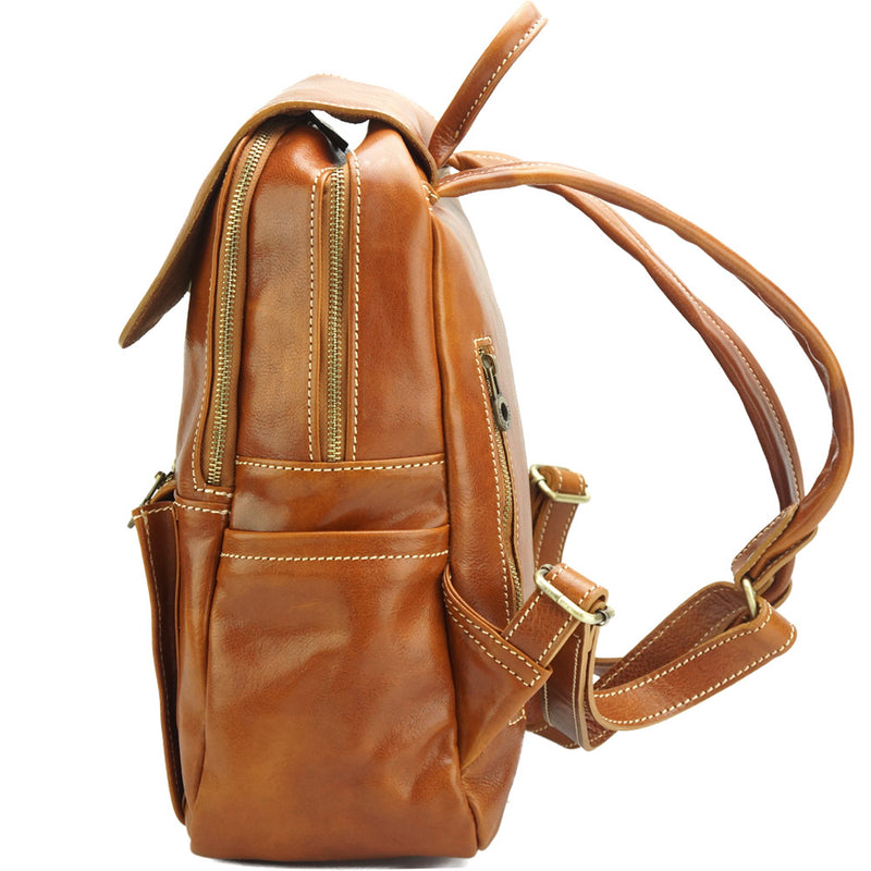 Brittany Backpack in cow leather-5