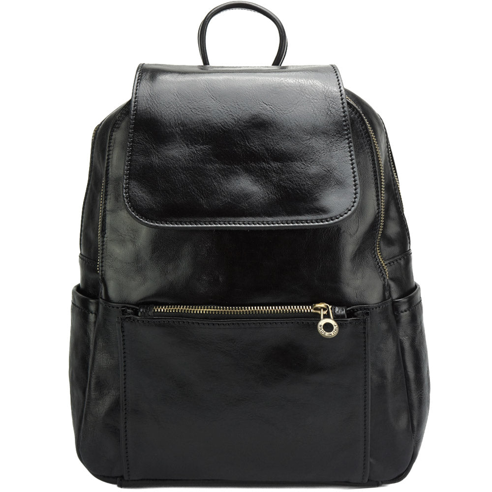 Brittany Backpack in cow leather-22