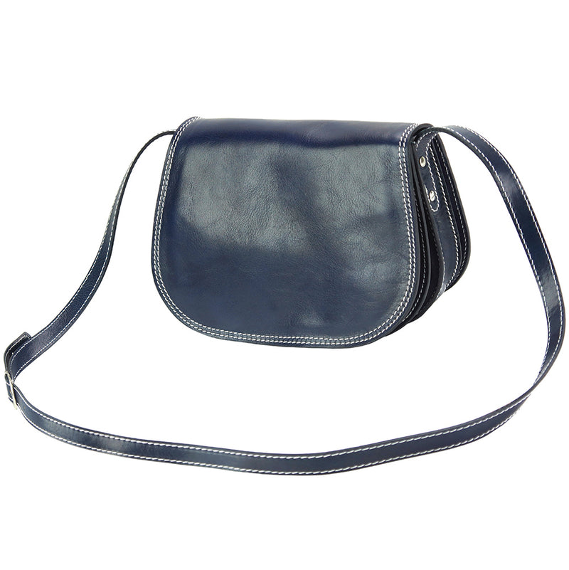 Ines leather shoulder bag-4