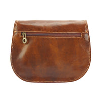 Ines leather shoulder bag-11
