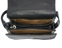 Ines leather shoulder bag-17