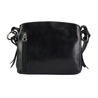Viviana V leather shoulder bag-23