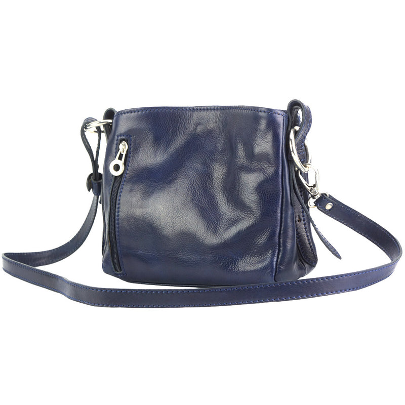 Viviana V GM leather shoulder bag-1