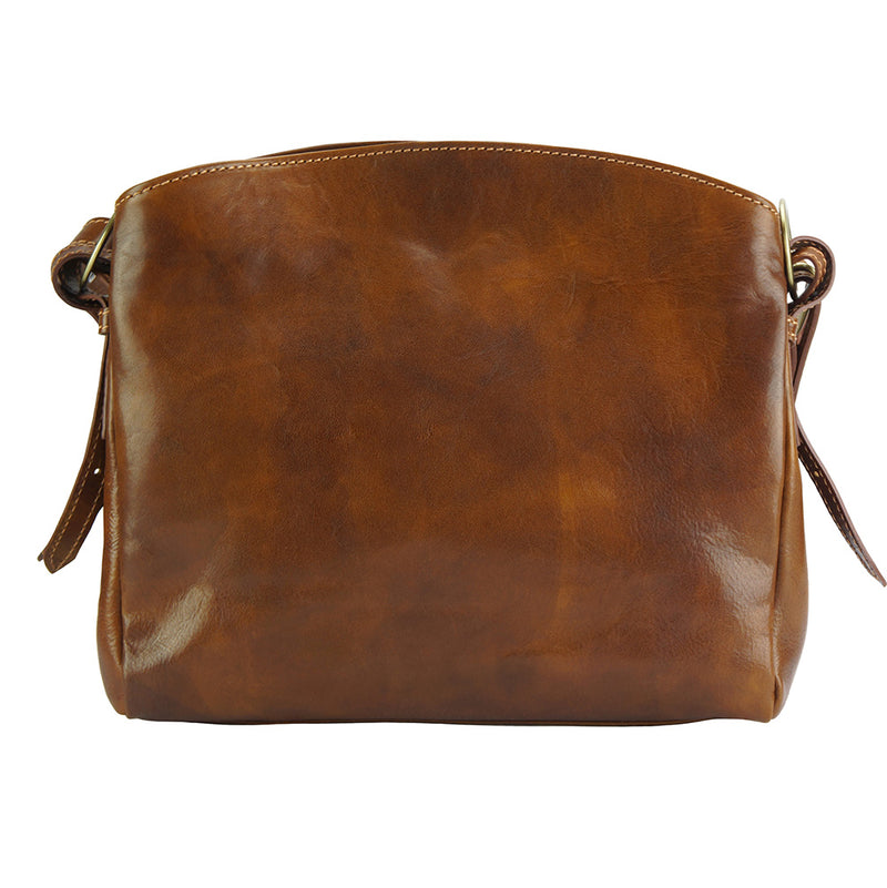 Viviana V GM leather shoulder bag-15