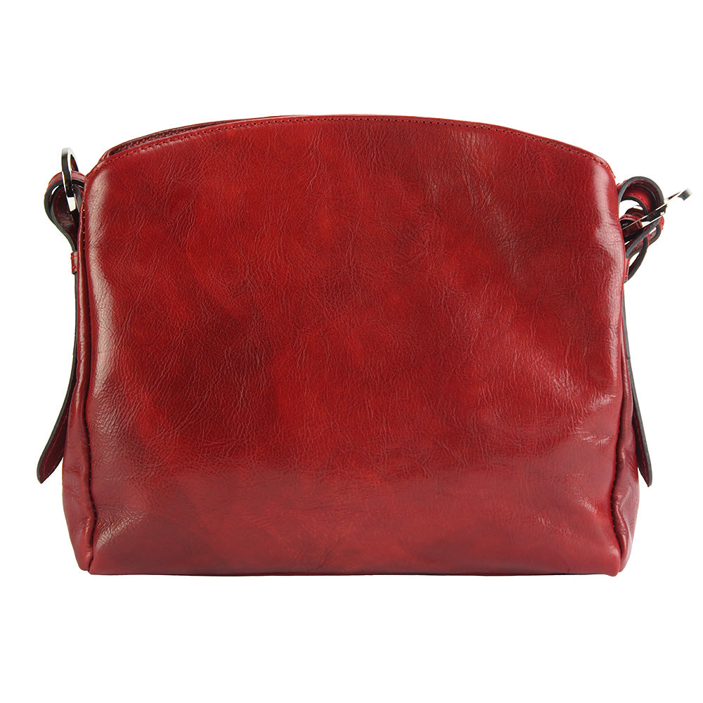 Viviana V GM leather shoulder bag-3