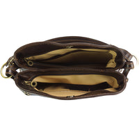 Viviana V GM leather shoulder bag-21