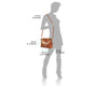Viviana V GM leather shoulder bag-14
