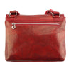 Flap Messenger bag in cow leather-9