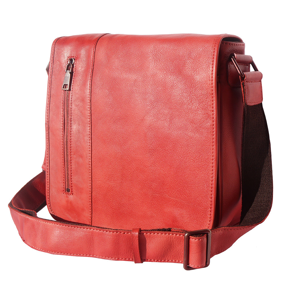 Messenger Flap leather bag-8