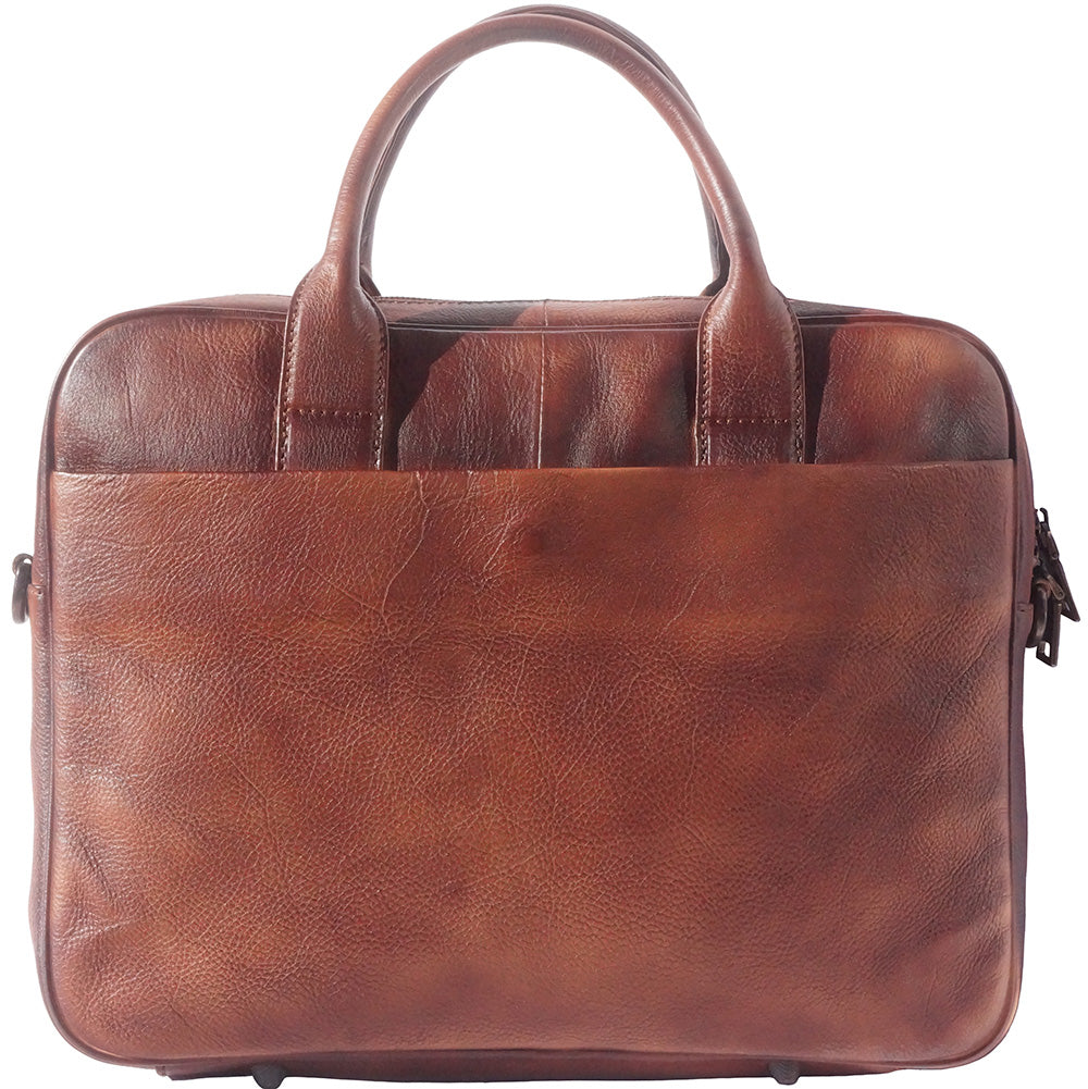 Brown Vintage Leather Attache Case