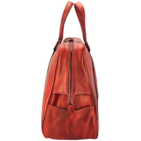 Travel bag Danilo in vintage leather-8