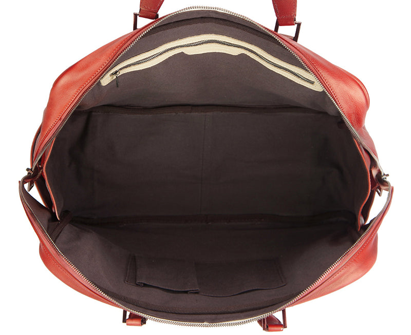Travel bag Danilo in vintage leather-11