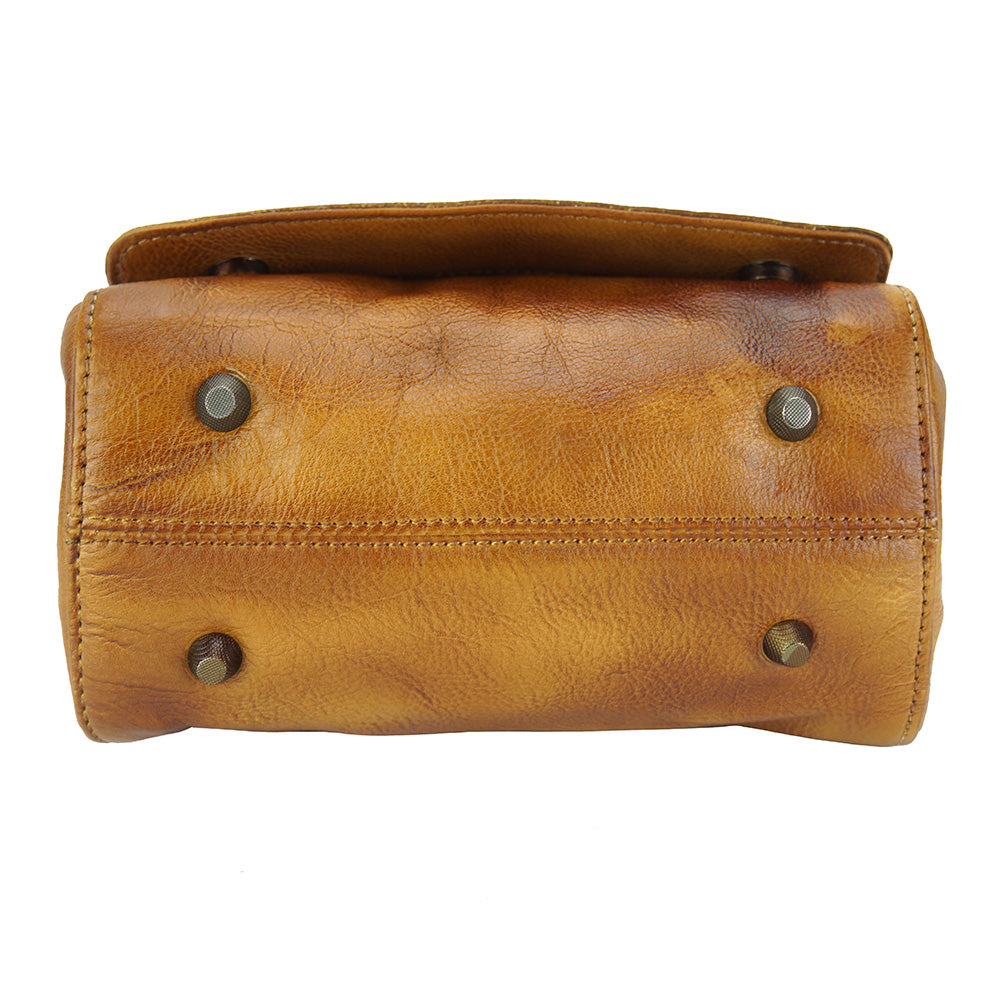 Livio leather Messenger bag-11