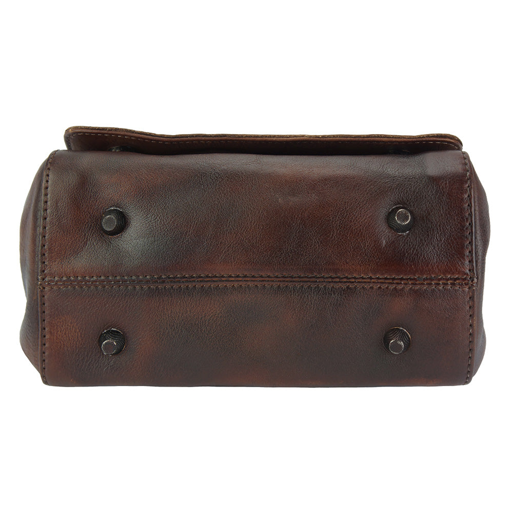Livio leather Messenger bag-1