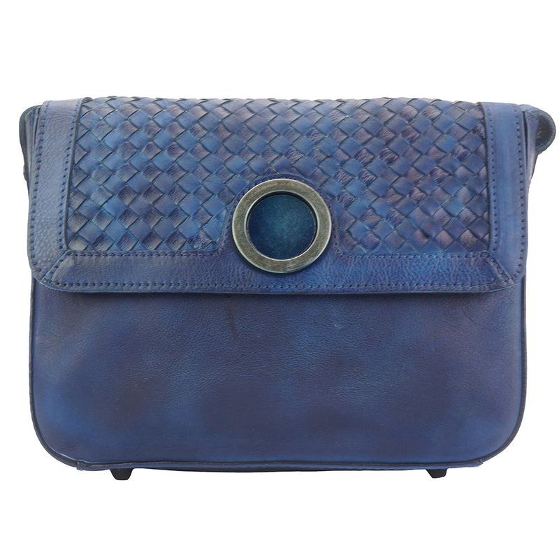 Shoulder flap bag Luna GM by vintage leather-17