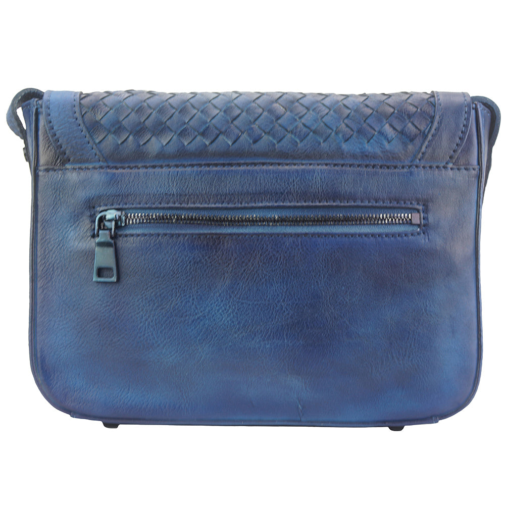 Shoulder flap bag Luna GM by vintage leather-4