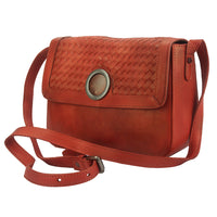Shoulder flap bag Luna GM by vintage leather-2