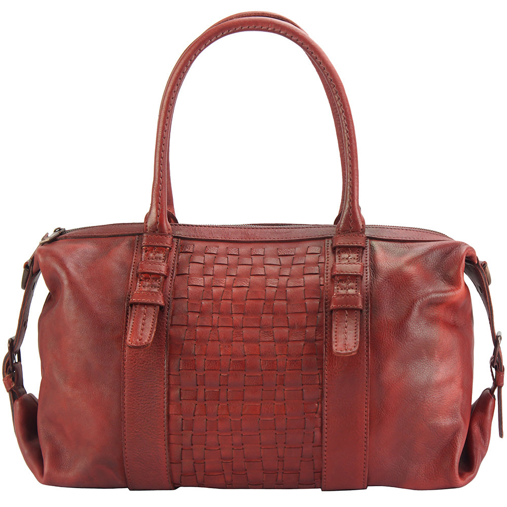 Agnese Leather handbag-18